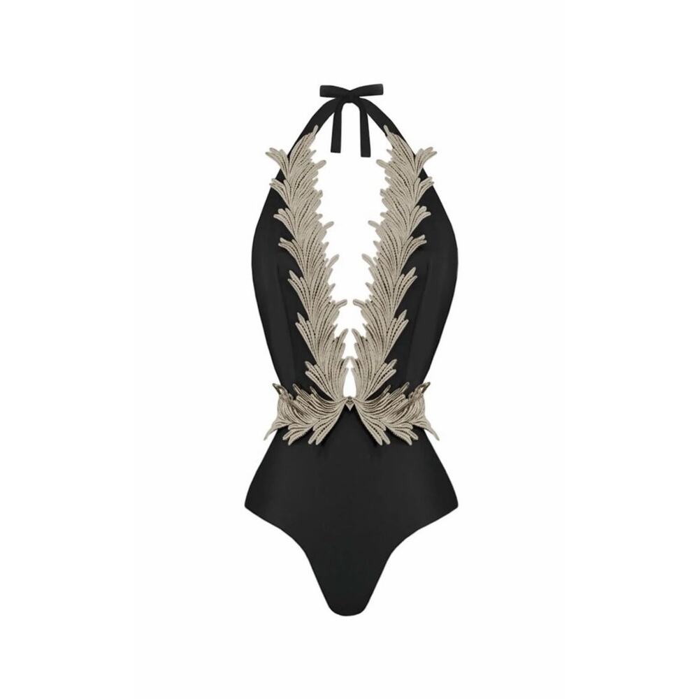 Clara Aestas Phoenix one piece swimsuit with front neckline New Size Medium